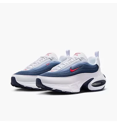 Nike Air Max Portal USA White Midnight Navy Bright Crimson (Белый) - фото 2 