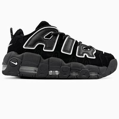 Nike Air More Uptempo 96 Black White (Черный) - фото 1 Hypebery