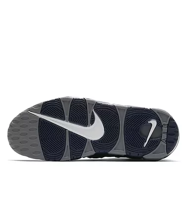 Nike Air More Uptempo Cool Grey Midnight Navy (Синий) - фото 4 