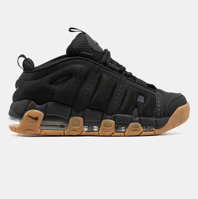 Nike Air More Uptempo Low Black Gum FZ3055-003 (Черный) - фото 1 Hypebery