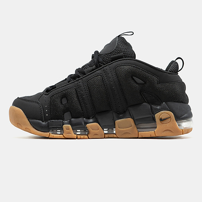 Nike Air More Uptempo Low Black Gum FZ3055-003 (Черный) - фото 4 