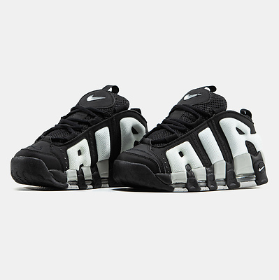 Nike Air More Uptempo Low Black Photon Dust (Белый) - фото 2 