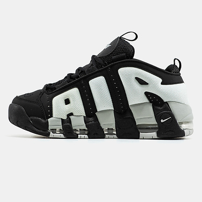 Nike Air More Uptempo Low Black Photon Dust (Белый) - фото 4 
