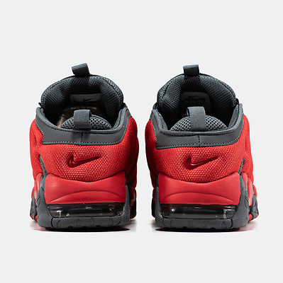 Nike Air More Uptempo Low Dark Grey Light Crimson FZ3055-002 (Красный) - фото 5 