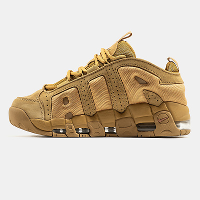 Nike Air More Uptempo Low Flax IM6649-700 (Коричневый) - фото 4 