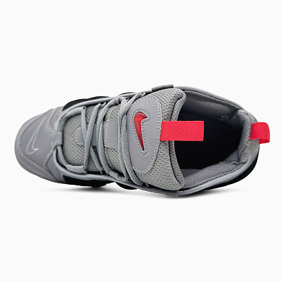 Nike Air More Uptempo Low Grey Black (Серый) - фото 3 