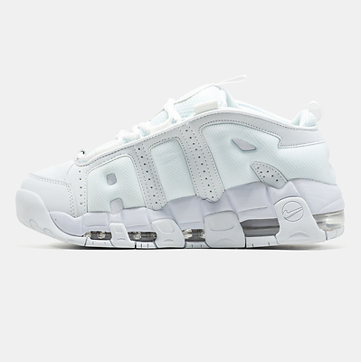 Nike Air More Uptempo Low Triple White FZ3055-100 (Белый) - фото 3 