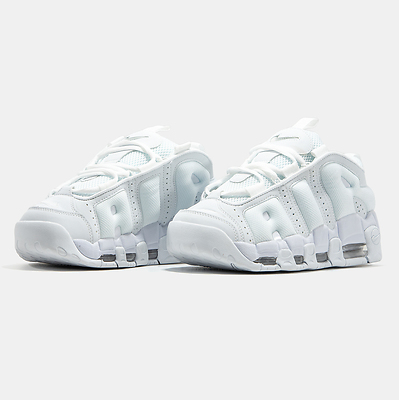 Nike Air More Uptempo Low Triple White FZ3055-100 (Белый) - фото 2 