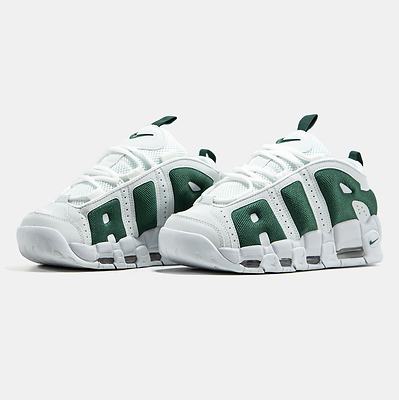 Nike Air More Uptempo Low White Fir FZ3055-102 (Зеленый) - фото 2 