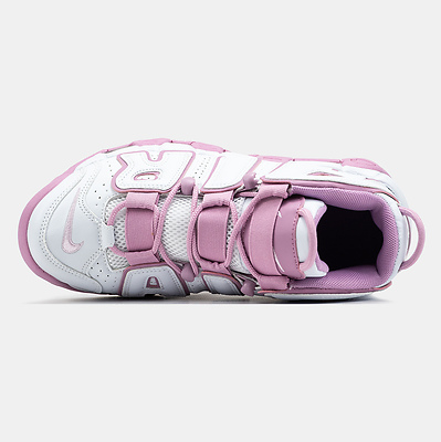 Nike Air More Uptempo White Pink FN6976-100 (Белый) - фото 4 
