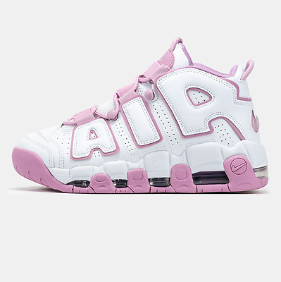 Nike Air More Uptempo White Pink FN6976-100 (Белый) - фото 3 