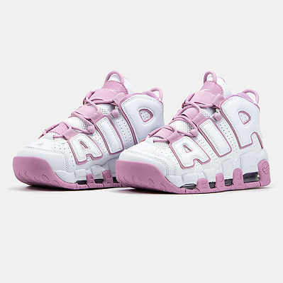 Nike Air More Uptempo White Pink FN6976-100 (Белый) - фото 2 