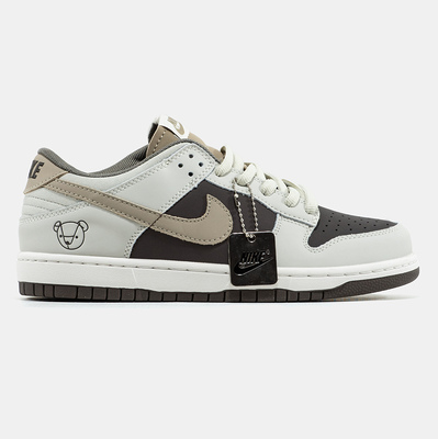 Nike Dunk Low Beige Brown Bear (Коричневый) - фото 1 Hypebery