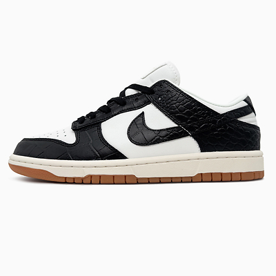 Nike Dunk Low Lx White Black (Білий) - фото 4 