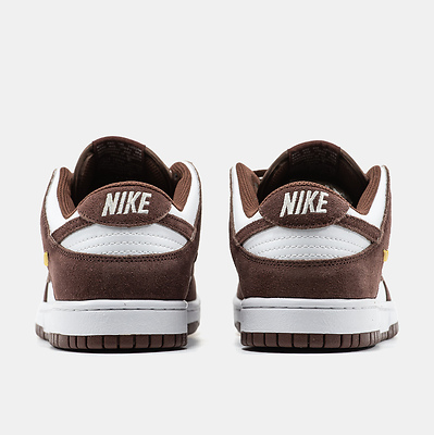 Nike Dunk Low Mini Swoosh Brown (Белый) - фото 5 
