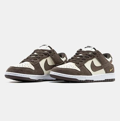Nike Dunk Low Mini Swoosh Cappuccino (Белый) - фото 2 