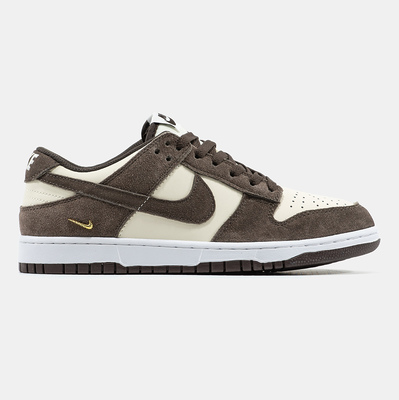 Nike Dunk Low Mini Swoosh Cappuccino (Белый) - фото 1 Hypebery