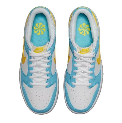 Nike Dunk Low Next Nature White Blue Yellow DX3382-400 (Желтый) - фото 3 