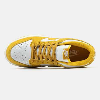 Nike Dunk Low Pale Ivory/Sail/Metallic Gold/Dark Sulfur IB4417-101 (Желтый) - фото 3 
