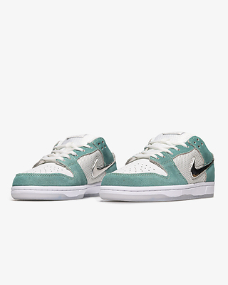 Nike SB Dunk Low Turbo x April Skateboards Green (Белый) - фото 2 