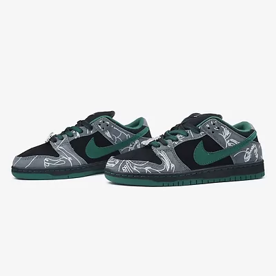 Nike Dunk Low There Skateboards (Зеленый) - фото 2 