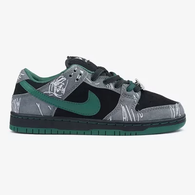 Nike Dunk Low There Skateboards (Зеленый) - фото 1 Hypebery