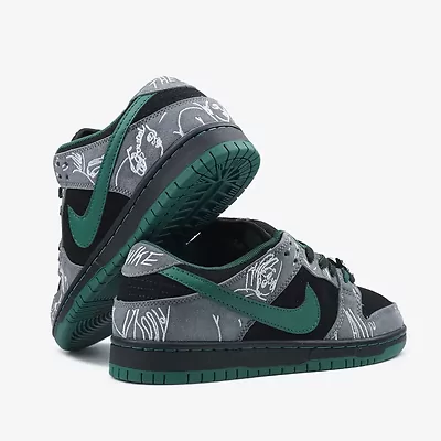 Nike Dunk Low There Skateboards (Зеленый) - фото 4 