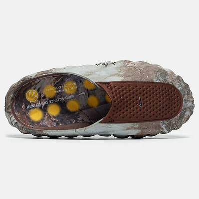 Мюлі Nike Mind 001 x Drakes Nocta Concept Custom (Коричневий) - фото 3 