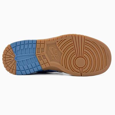 Nike Off-White x Rubber Dunk Grey Blue (Синий) - фото 4 