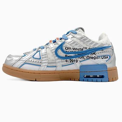 Nike Off-White x Rubber Dunk Grey Blue (Синий) - фото 3 