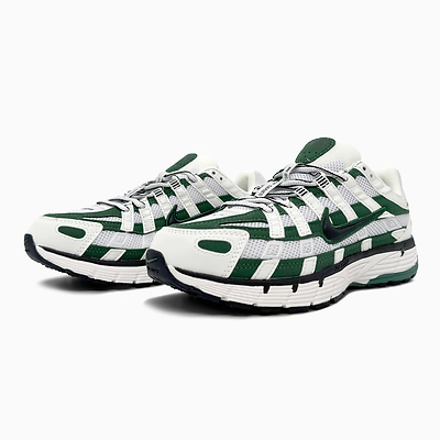 Nike P-6000 White Green (Зеленый) - фото 2 