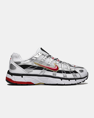 Nike P-6000 White Silver Red (Белый) - фото 1 Hypebery