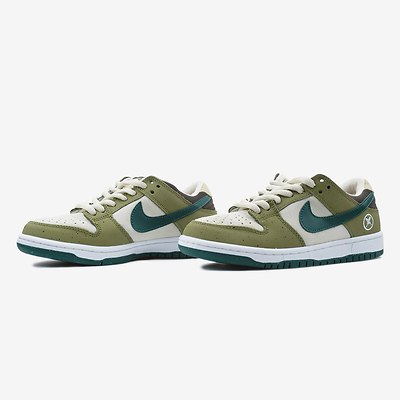 Nike SB Dunk Low Asparagus x Yuto Horigome (Зеленый) - фото 2 