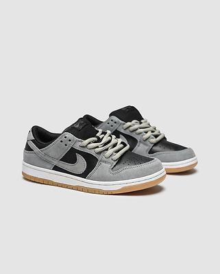 Nike SB Dunk Low Black Silver (Черный) - фото 2 