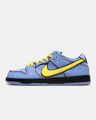 Nike SB Dunk Low Blossom x The Powerpuff Girls Bubbles FZ8320-400 (Желтый) - фото 1 Hypebery