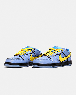 Nike SB Dunk Low Blossom x The Powerpuff Girls Bubbles FZ8320-400 (Желтый) - фото 2 