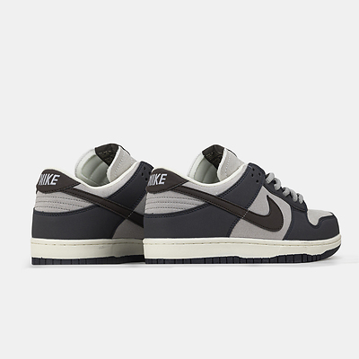 Nike SB Dunk Low Blue Beige Brown (Черный) - фото 4 