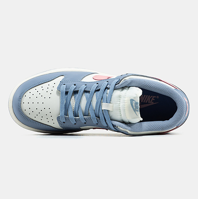 Nike SB Dunk Low Blue Pink White (Белый) - фото 3 