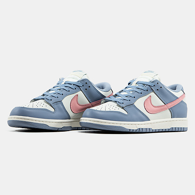 Nike SB Dunk Low Blue Pink White (Белый) - фото 2 