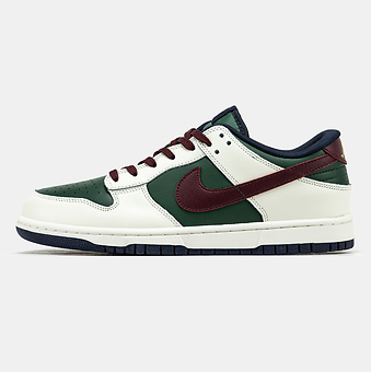 Nike SB Dunk Low Gorge Green Sail Burgundy