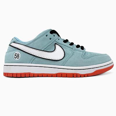 Nike SB Dunk Low Gulf Blue (Белый) - фото 1 Hypebery