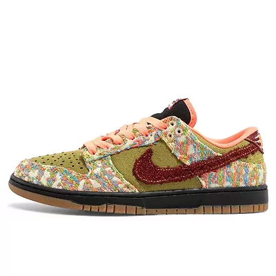 Nike SB Dunk Low Panda-Monium Green Curry IB2263-300 (Хаки) - фото 7 
