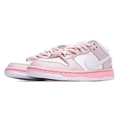 Nike SB Dunk Low PRO OG QS White Pink Pigeon (Белый) - фото 2 