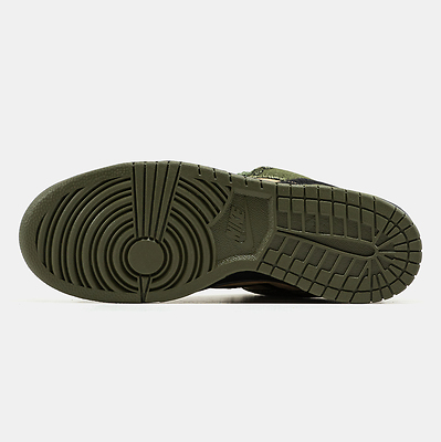 Nike SB Dunk Low Retro Camo Olive HV4452-300 (Серый) - фото 6 