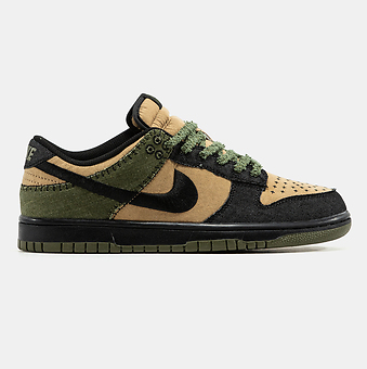 Nike SB Dunk Low Retro Camo Olive