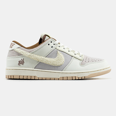 Nike SB Dunk Low Retro Rabbit Fossil Stone (Белый) - фото 1 Hypebery