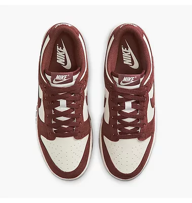NIke SB Dunk Low Sail Red Sepia Metallic Gold (Білий) - фото 3 