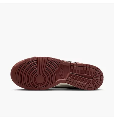 NIke SB Dunk Low Sail Red Sepia Metallic Gold (Білий) - фото 5 