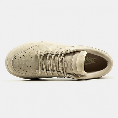 Nike SB Dunk Low Suede Beige x Supreme (Бежевий) - фото 9 