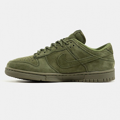 Nike SB Dunk Low Suede Green x Supreme (Хакі) - фото 10 